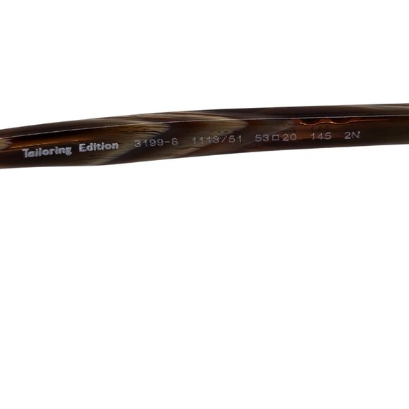 Persol 3199-S 1113/51 Brown Horn Gradient Sunglasses 53-20 145 Made In Italy main image 8